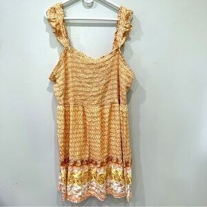 Maurices Smocked Mini Dress Women’s Plus Size 4X NEW